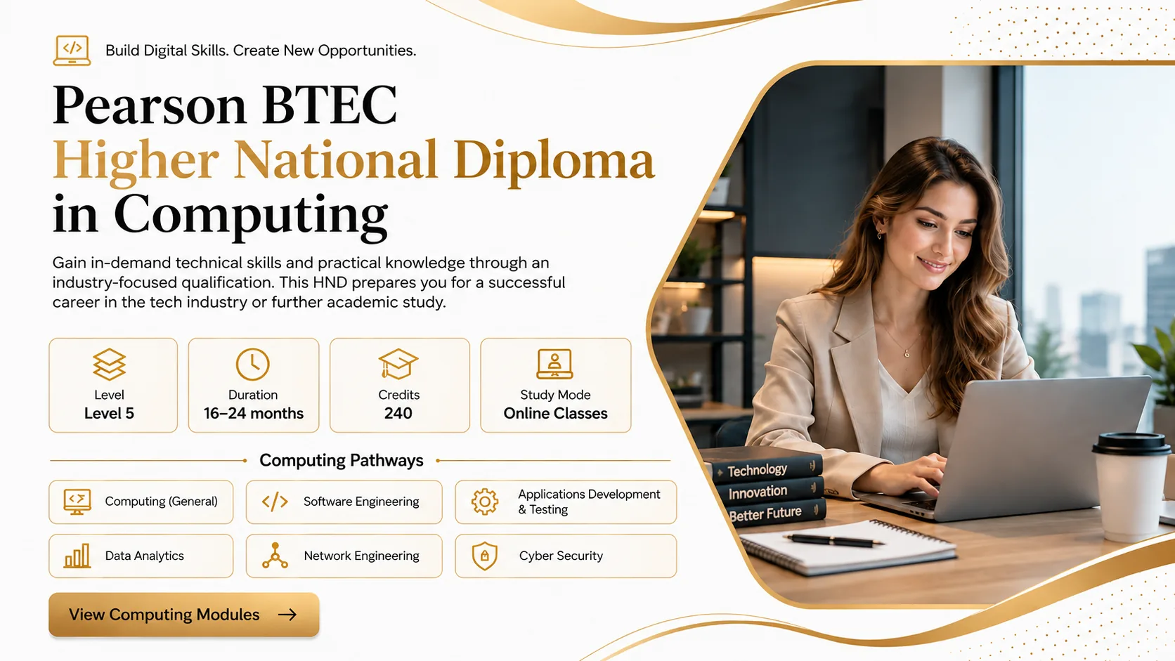 Pearson BTEC Higher National Diploma in Computing