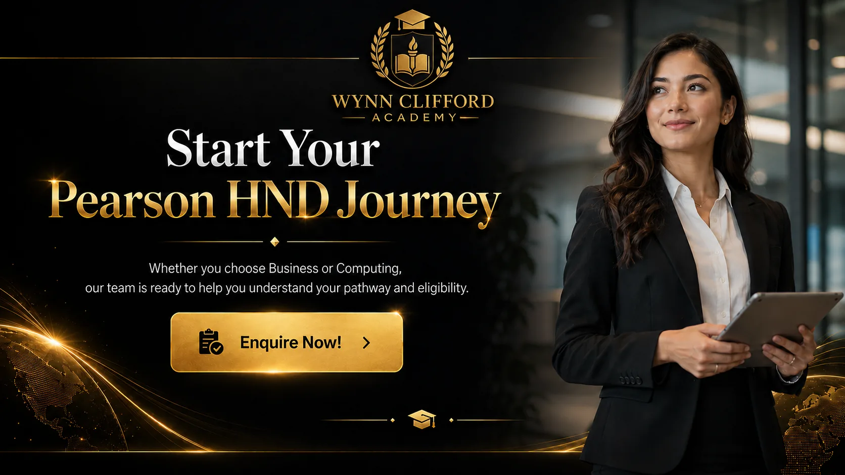 Start your Pearson HND journey